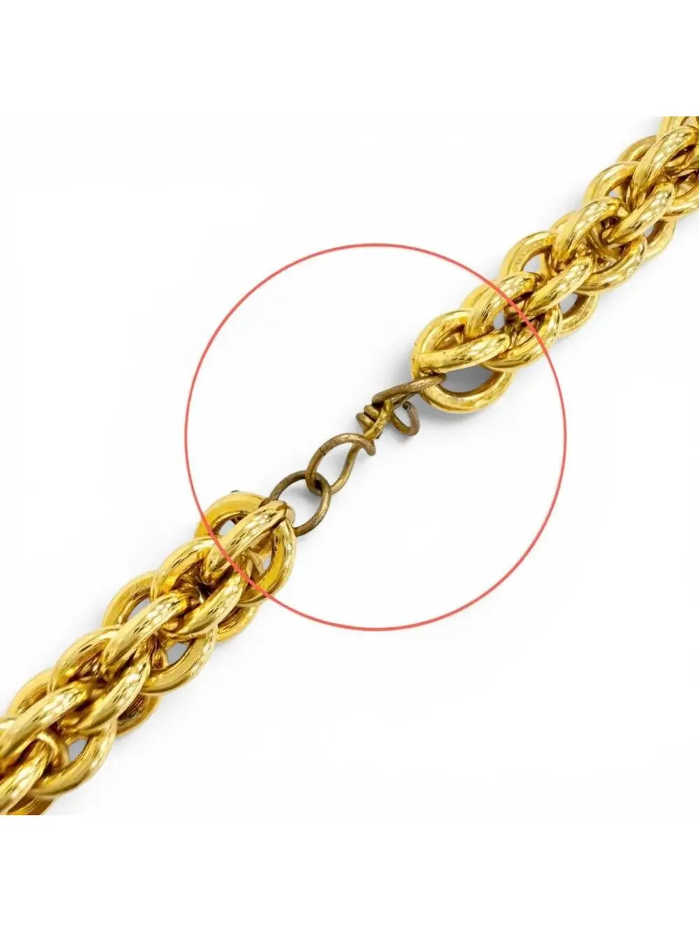 Chanel Cc Logo Chain Pendant Necklace #327467C85B